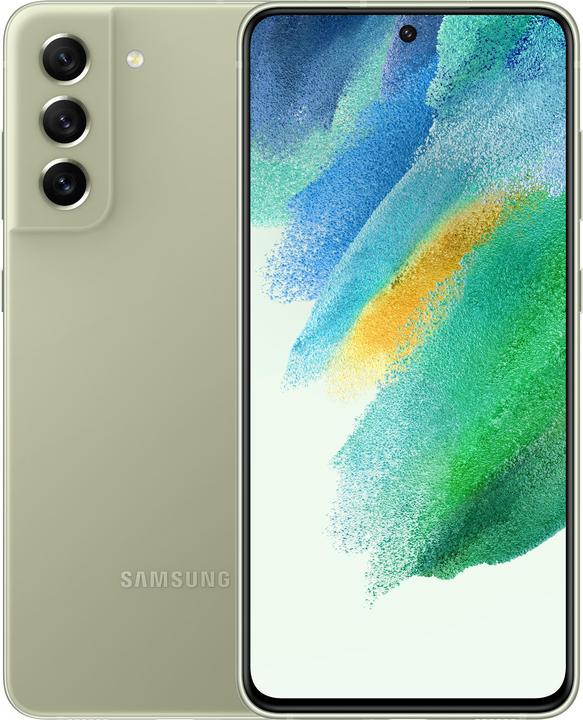 Actual product image Samsung Galaxy S21 FE 5G (128 GB, Olive, 6.40", Dual SIM, 12 Mpx, 5G)