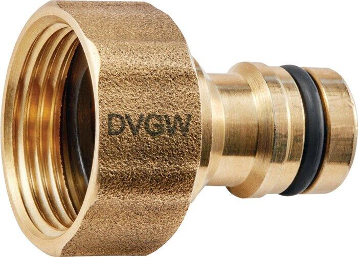 Actual product image Karasto Tap coupling GEKA plus coupling system KTW brass internal thread G 3/4 inch