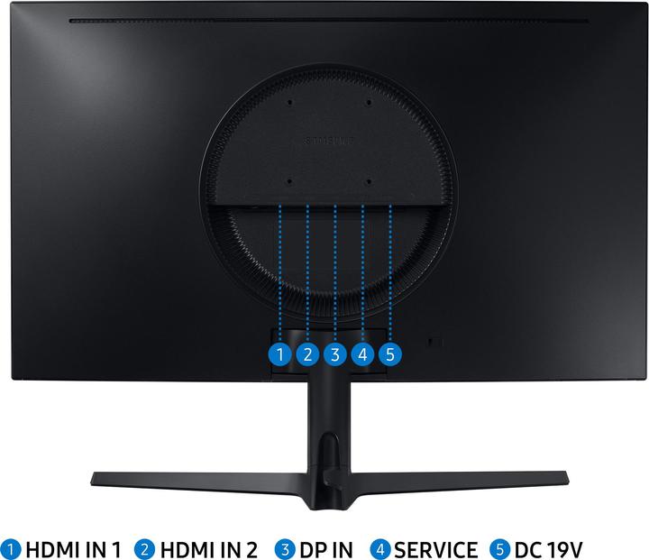 Image du produit Samsung LC27RG50FQRXEN (1920 x 1080 pixels, 27")