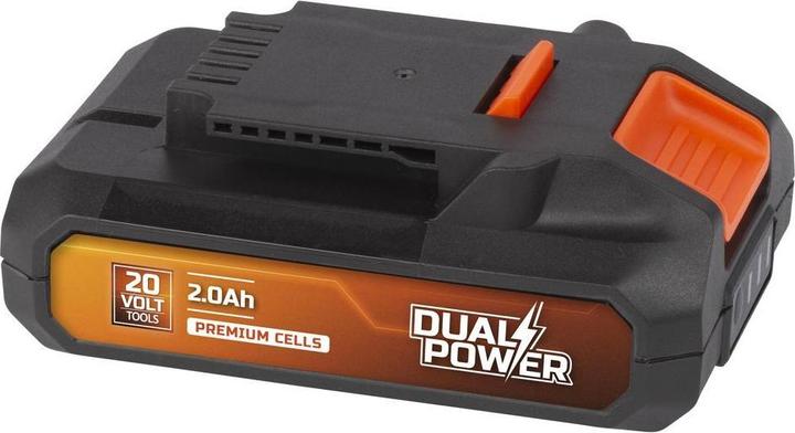 Powerplus Batteria a doppia alimentazione 20V 2.0Ah (dispositivi da 20V) (20 V)