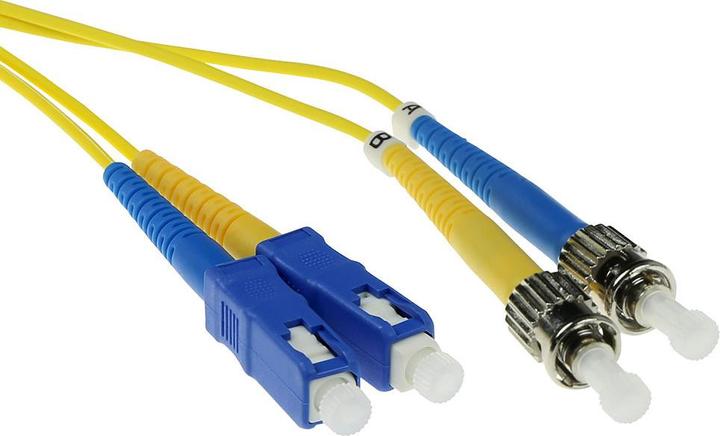 Produktbild SC-ST 9/125um OS1 Duplex 1.50m 1.5m 1.5m SC ST Gelb Glasfaserkabel (CAT6, 1.50 m)