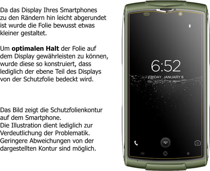 Image du produit Dipos Film de Protection d’écran Anti-Shock (2 pièce(s), Zoji Z7)