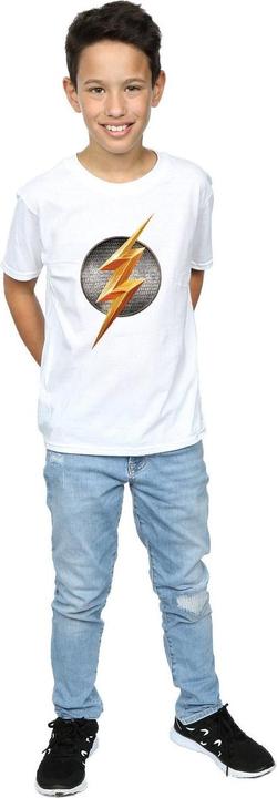 Immagine prodotto Justice League Movie Flash Emblem Maglietta Ragazzi (116)