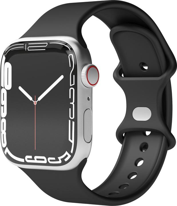 Image du produit Vonmählen Silicone Loop Case 2 Band One Black 42/44/45/49mm (42 mm, 44 mm, 45 mm, 49 mm, Silicone, Acier inoxydable, Apple Watch Ultra, Apple Watch Series 1, Apple Watch Series 2, Apple Watch Series 3, Apple Watch Series 4, Apple Watch Series 5, Apple Watch Series 6, Apple Watch Series 7, Apple Watch Series 8, Apple Watch Series 9, Apple Watch SE)