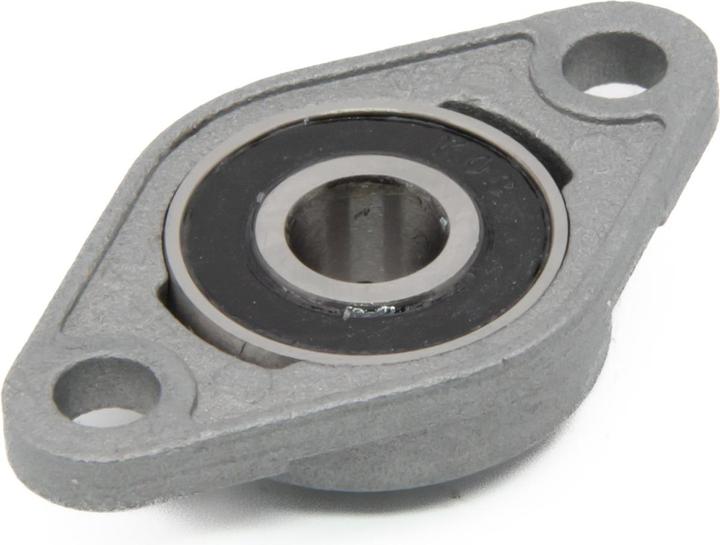 Actual product image Purecrea KFL08 8mm ball bearing with bracket horizontal