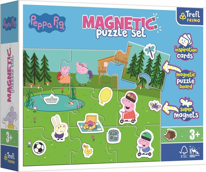 Produktbild Trefl Magnetpuzzle Peppa Fun (9 Teile)