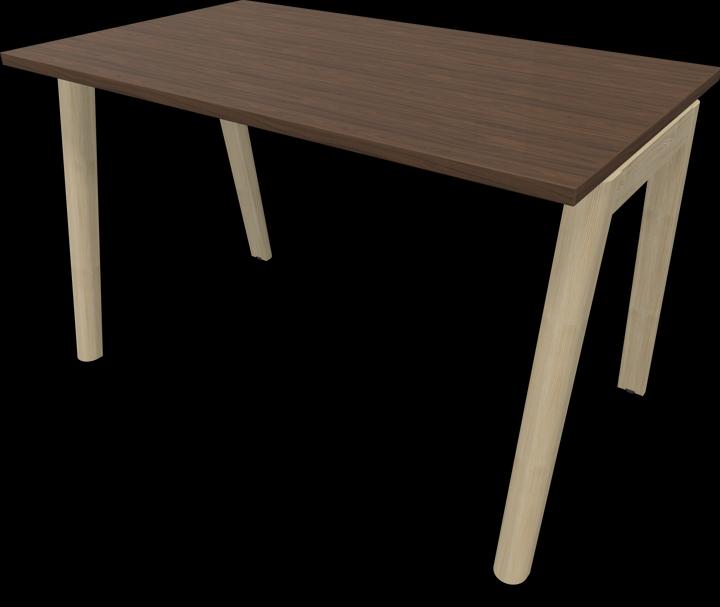 Walnut decor dark with structure, Ash natural light grey stained