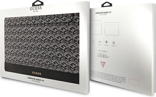 Actual product image Guess PU G Cube Computer Sleeve 16" Black (16")