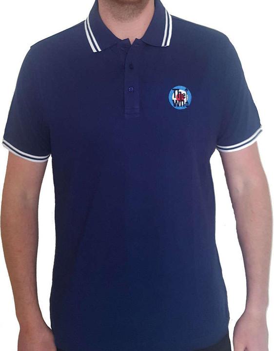 Actual product image The Who Unisex Adult Target Logo Polo Shirt (XXL)