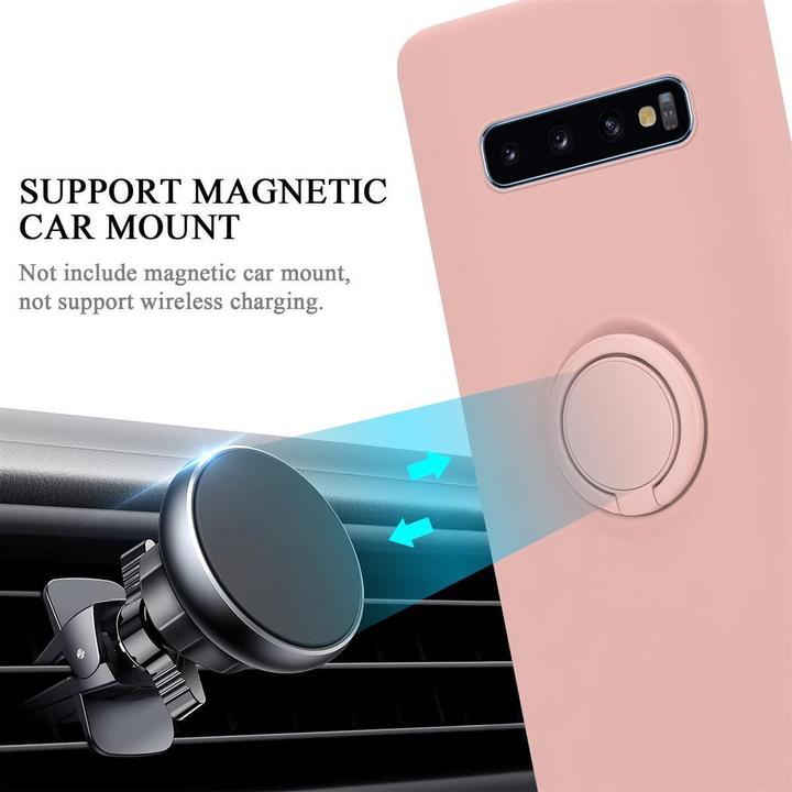 Image du produit Cadorabo TPU Liquid Ring Silicone Case Cover (Samsung Galaxy S10+)