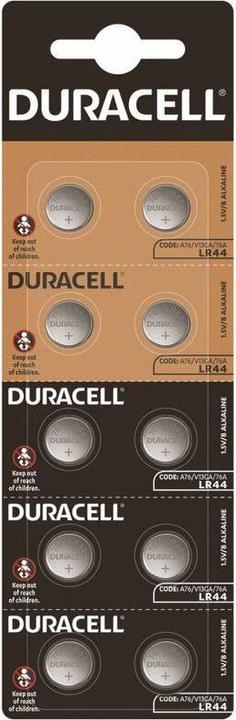 Duracell LR44 (10 Stk., LR44, 170 mAh)