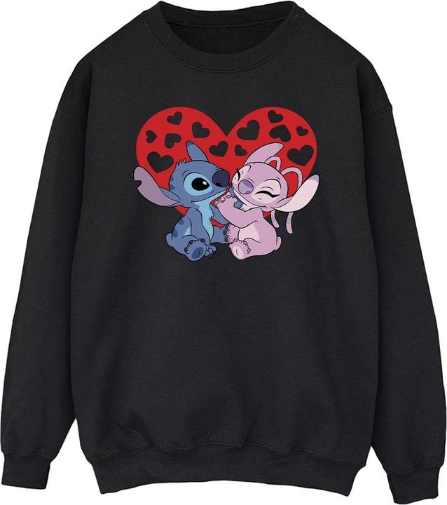 Immagine prodotto Disney Lilo & Stitch Hearts Felpa Uomo (L)