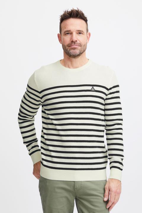 Produktbild FQ1924 FQKyle stripe crew neck knit 21900651 (S)