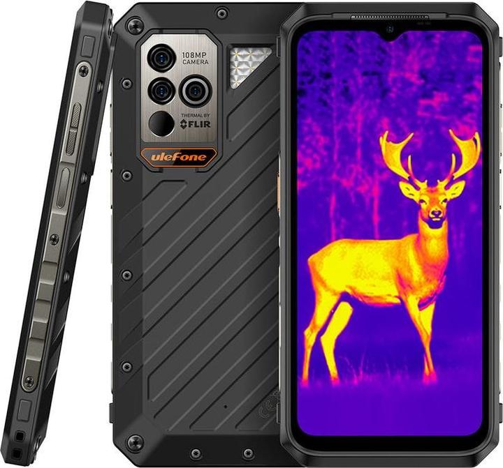 Actual product image Ulefone Power Armor 18T Ultra (512 GB, Black, 6.57", Dual SIM, 108 Mpx, 5G)
