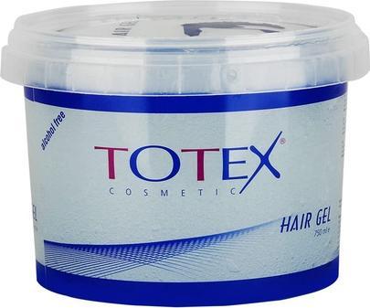 Totex Extra starkes Haarstyling-Gel Harter und glänzender Effekt 750ml (Haargel, 750 ml)