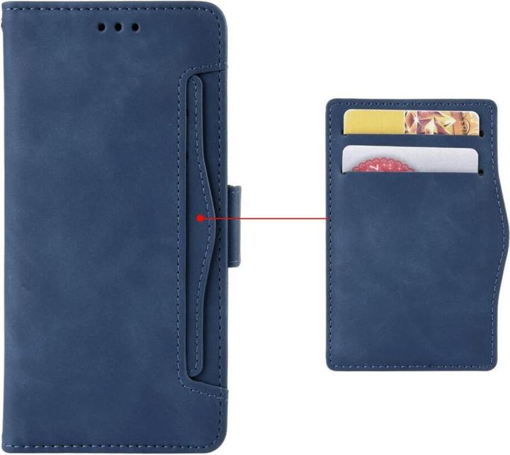 Actual product image Cover-Discount Wiko Power U20 - Case with many card slots (Wiko Power U20)