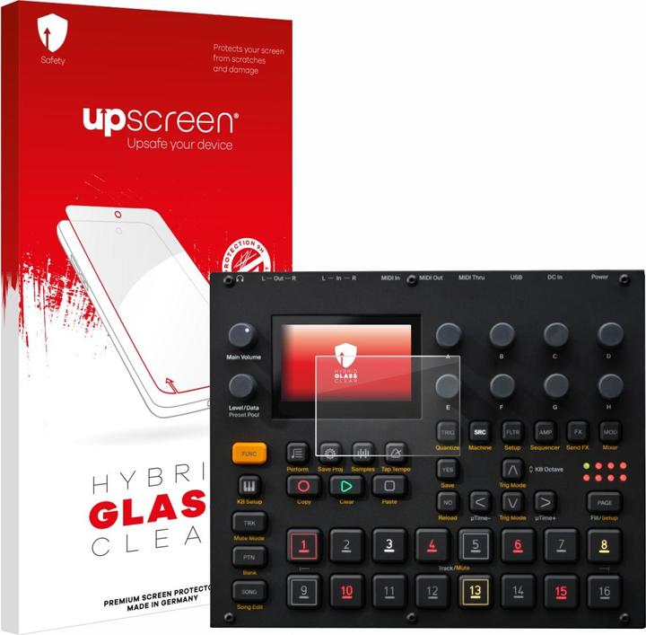 Actual product image upscreen Scratch Shield armoured glass film