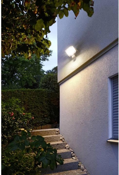 Produktbild Brennenstuhl LED Strahler AL 1050 mit PIR (10W, 1010lm, 3000K, IP44, LED Fluter zur Wandmontage, mit Bewegung (1010 lm)