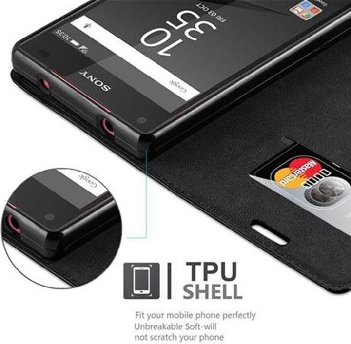 Productafbeelding Cadorabo Boek Onzichtbare Magneethoes (Sony Xperia Z5 Compact)