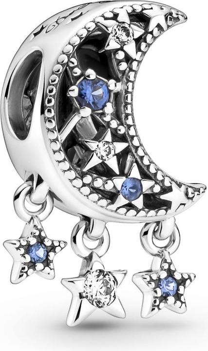 Pandora Stern & Halbmond (Sterling Silber 925)