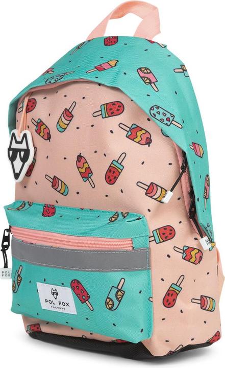 Actual product image Pol Fox children's mini backpack ice pop