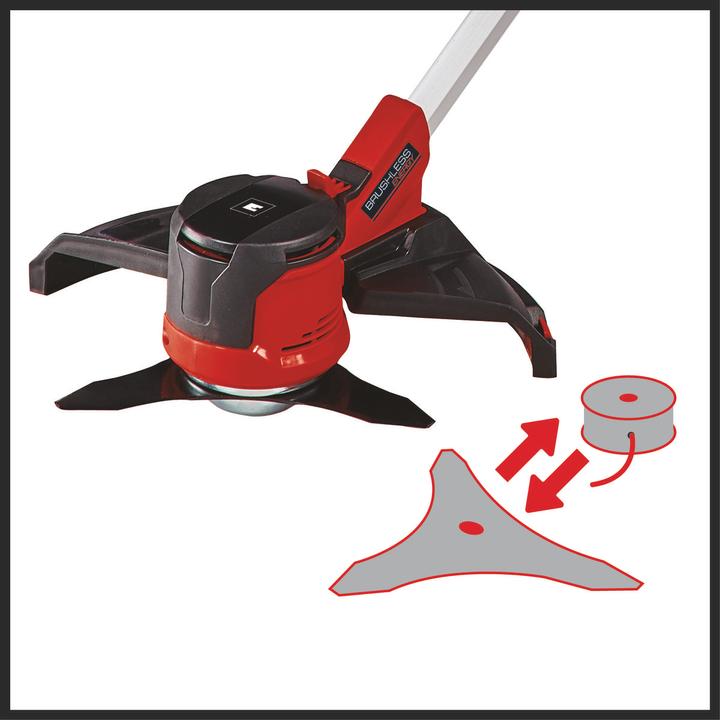 Actual product image Einhell power (Trim line, Metal cutting blade)