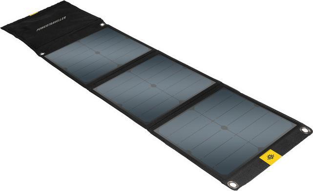 Powertraveller Chargeur solaire Falcon 40 with 2x USB-A and 1x DC output (40 W, 0.91 kg)