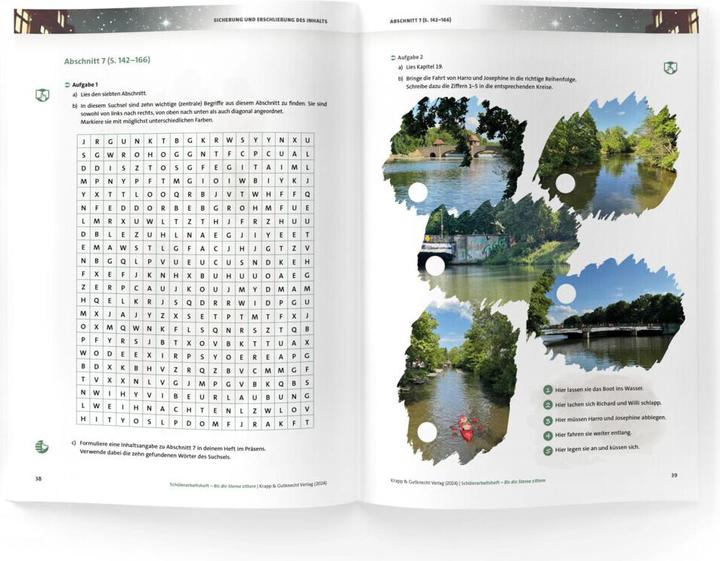 Produktbild Bis die Sterne zittern - Johannes Herwig - Schülerarbeitsheft (Deutsch, Florian Fuchs, Irina Goldschmitt, 2024)
