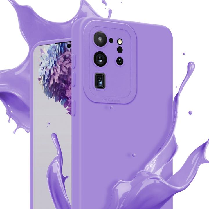 Actual product image Cadorabo Case for Samsung Galaxy S20 ULTRA in TPU Fluid LM162 Style (Samsung Galaxy S20 Ultra)