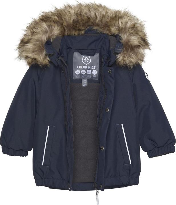 Produktbild Color Kids Kleinkinder Winterjacke Fake Fur Total Eclipse (80)