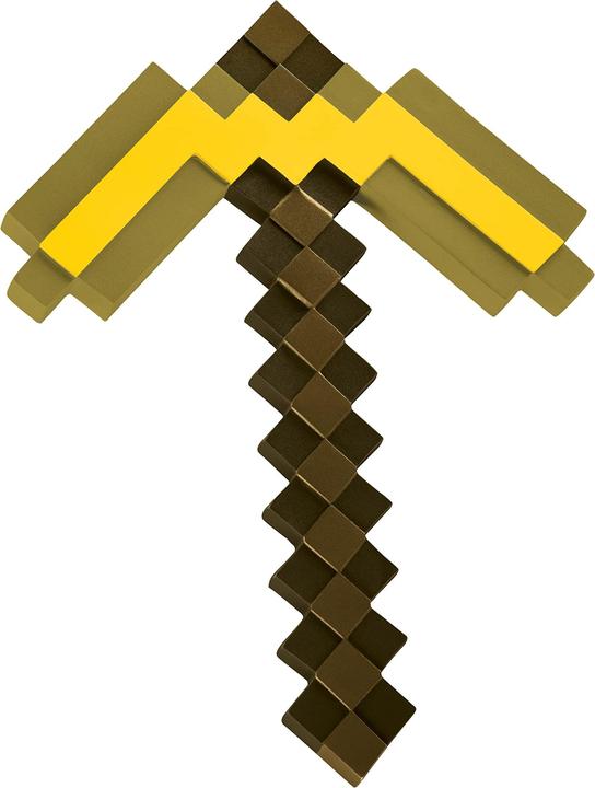 Produktbild GED Minecraft - Replica Gold Pickaxe Plastica