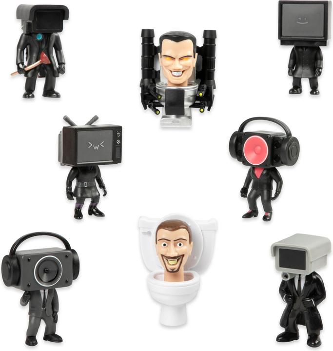 Image du produit Skibidi Toilet SKIBIDI Grandes figures de mystère dans PDQ
