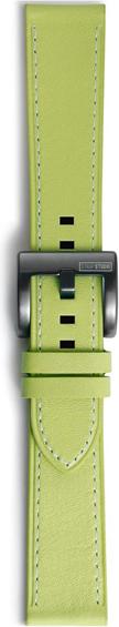 Image du produit Strap Studio Leather Strap vert olive (20 mm, Cuir)