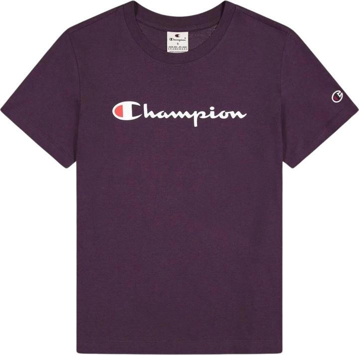 Champion Koszulka damska SS Tee fioletowa 117534 VS503 XL (XL)