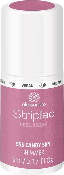 Alessandro Frozen Beauty - Striplac Peel or Soak Candy Sky Shimmer (Candy Sky Shimmer, UV-Gel Lack)
