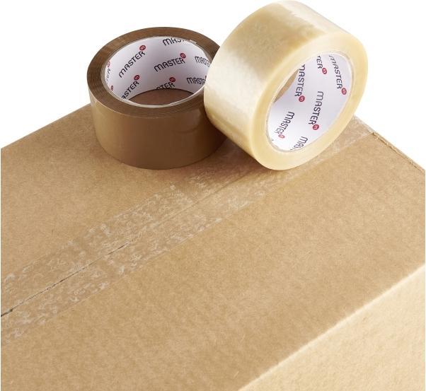 Immagine prodotto Master'In Tape PP32 acrilico trasparente 48mmx66m a basso rumore da adesivo - (36 pz.)
