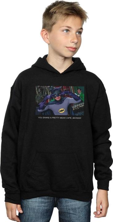 Immagine prodotto Felpa con cappuccio per ragazzi Batman Serie TV Mean Cape (152, 158)