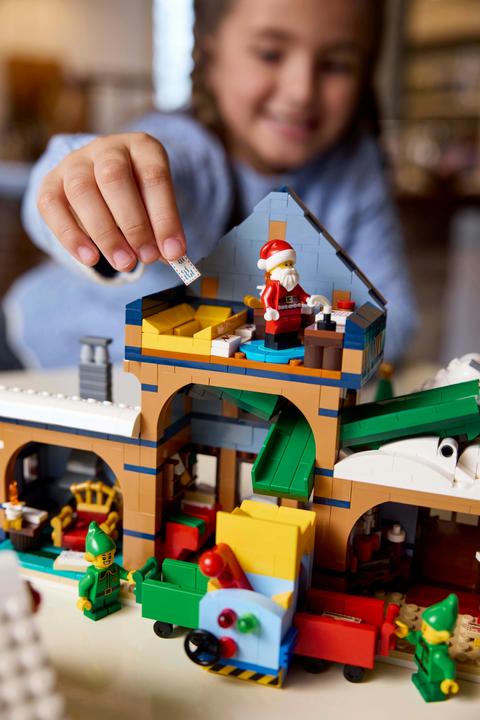 Immagine prodotto LEGO L'ufficio postale di Babbo Natale (10339, LEGO Icons, Set LEGO rari)