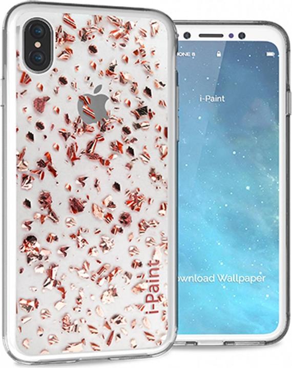Produktbild I-Paint Glitter Case für iPhone X/Xs Pink (Apple iPhone X)