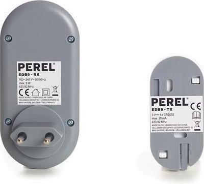 Produktbild Perel Funkklingel Komplett-Set Mit Optischer Anzeige (Funk)