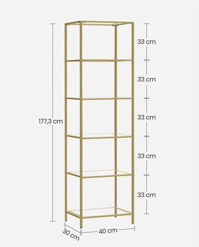 Produktbild Vasagle Luis X (40 x 30 x 177.5 cm)