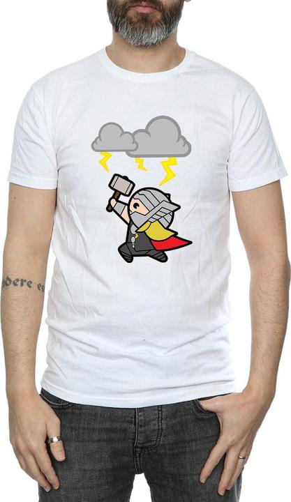 Immagine prodotto Kawaii Thor God Of Thunder Maglietta Uomo (3XL)