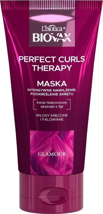 Immagine prodotto L´Biotica L'Biotica Biovax Glamour Maschera Terapeutica Ricci Perfetti per Capelli Ricci e Mossi 150Ml (150 ml)