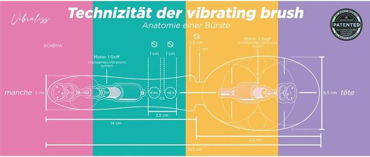 Immagine prodotto Vibraliss Spazzola massaggiante per il benessere