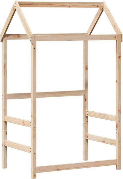 Actual product image VidaXL Day bed and bench with roof (90 x 200 cm)