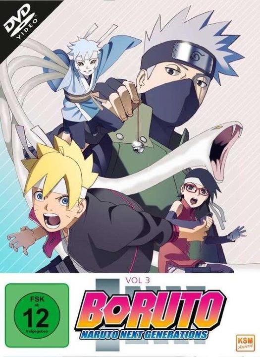 Produktbild Boruto: Naruto Next Generations - Volume 3 (Episode 33-50) (3 DVDs) (3D DVD, Deutsch, Japanisch)