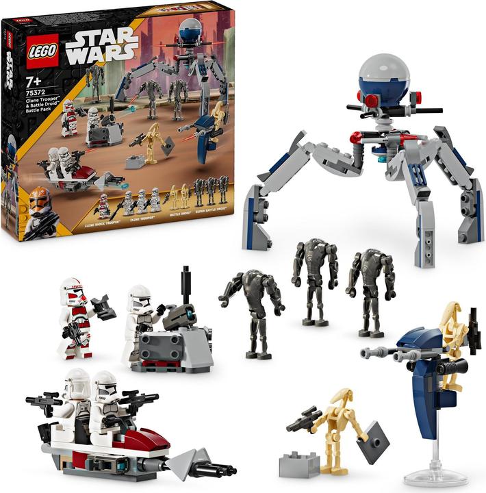 Produktbild LEGO Clone Trooper & Battle Droid Battle Pack (75372, LEGO Star Wars)