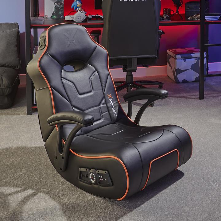 Produktbild X Rocker Xrocker Gforce Gaming Bodensessel Schw