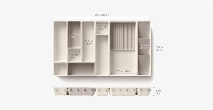 Image du produit Joseph Joseph Organiseur de maquillage Viva Set Shell