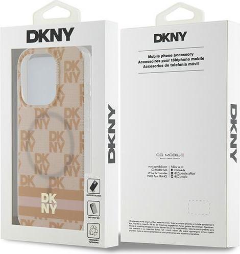 Immagine prodotto DKNY DKHMP13LHCPTSP iPhone 13 Pro / 13 6.1" różowy/rosa hardcase IML Checkered Mono Pattern & Printe (Apple iPhone 13 Pro)